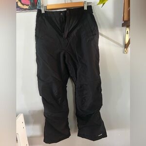 Lands' End BIG KIDS Black SKI Pants